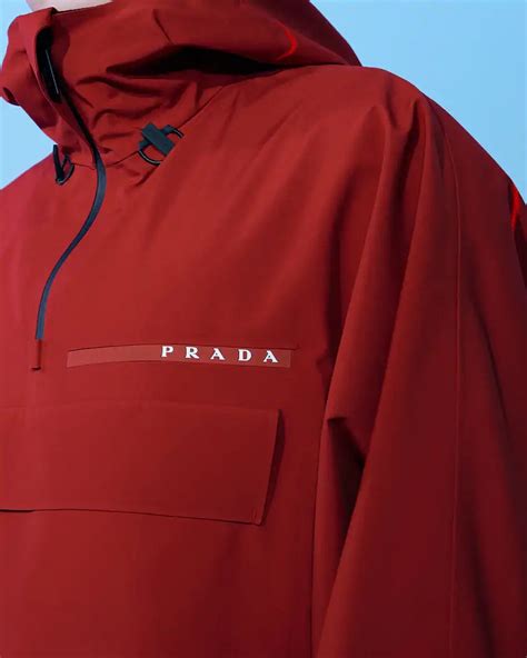 prada rosso linea|Prada linea rossa clothing.